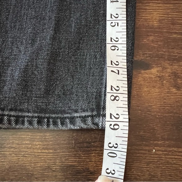 ABERCROMBIE & FITCH Curve Love Ultra High Rise 90s Slim Straight Jean Size 24 - Picture 6 of 12